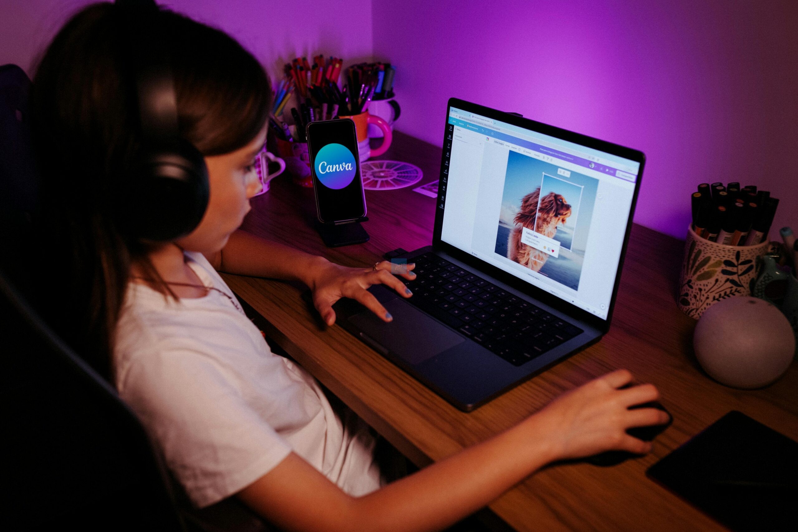 PPT Design for Students Using PowerPoint & Canva
